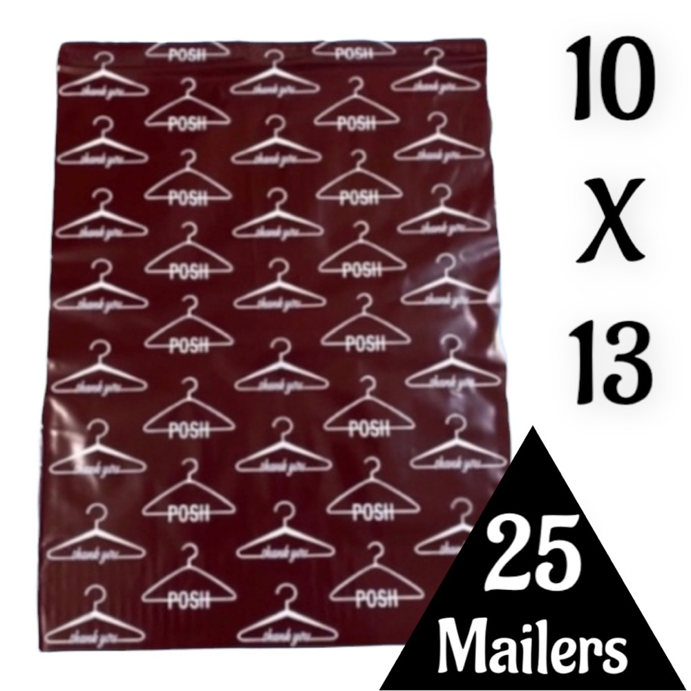 LAST ONE ☝🏻 25 10X13 Poly Mailers Posh Hanger Shipping Envelopes PRICE IS FIRM - Picture 6 of 8